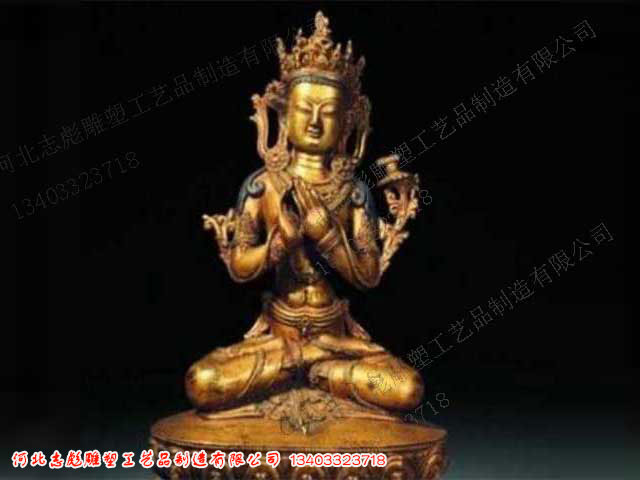 藏族佛像铜观音