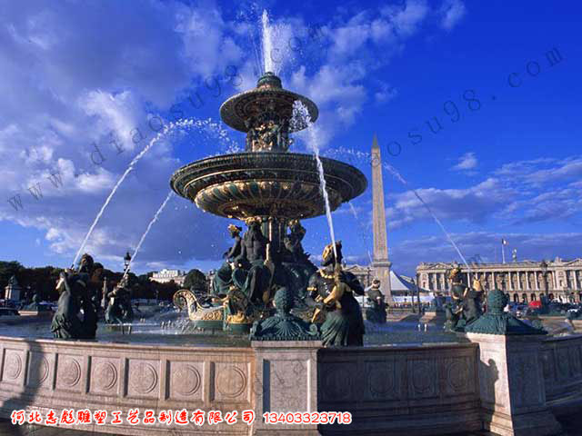 广场喷泉景观雕塑