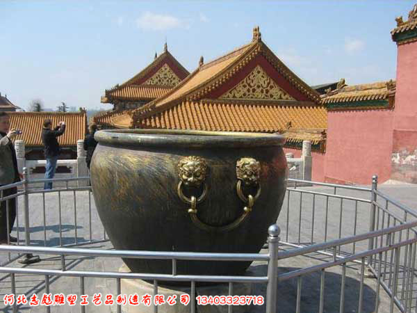 大型铸铜铜缸