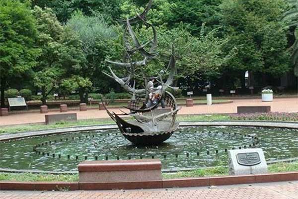 铜雕园林喷泉雕塑3